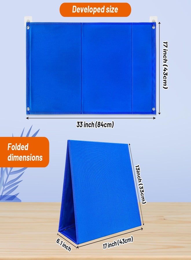 PENGFULL Felt Flannel Board 17 * 13 in,Felt Story Learning Board for Toddlers,Classroom,Preschool,Kiddie Corner, Foldable,Stand,for Walls,Gifts for Kids - Image 2